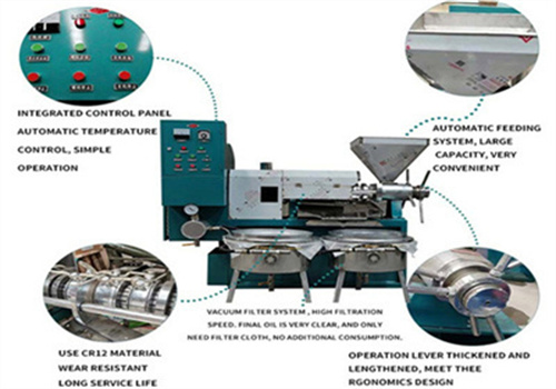 Machine Bénin pour presse à huile végétale largement utilisée