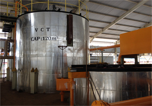 Usine de transformation d’huile de tournesol supérieure de 100 tonnes/jour en France