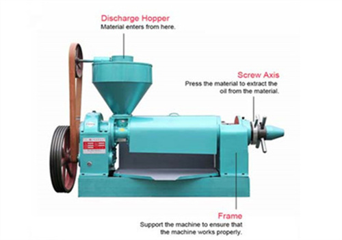 petite machine d’extraction d’huile de ricin et de tournesol au burkina faso